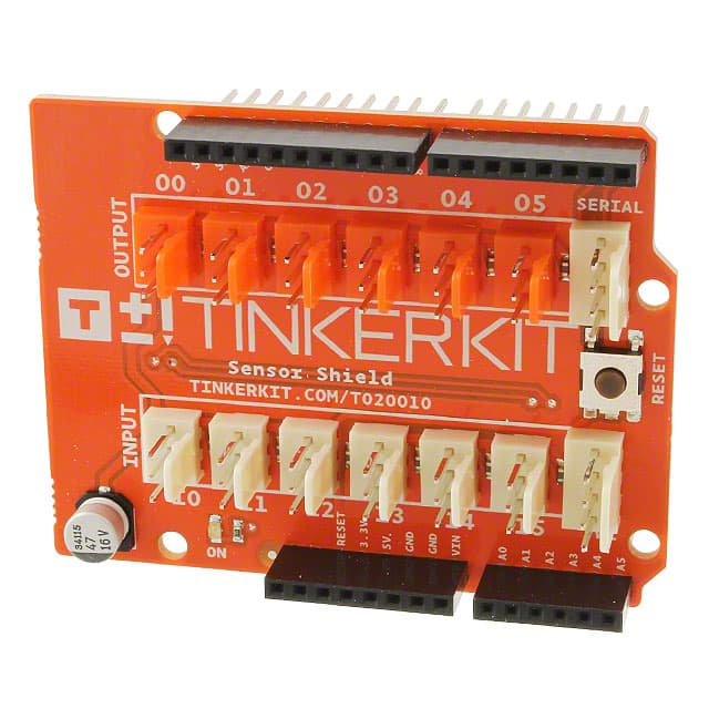 T020010 Arduino                                                                    TINKERKIT SENSOR SHIELD V.2