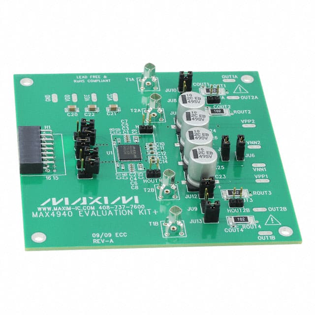 MAX4940EVKIT+ Maxim Integrated                                                                    EVAL BOARD FOR MAX4940