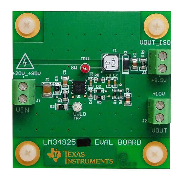 LM34925EVAL/NOPB Texas Instruments                                                                    BOARD EVAL FOR LM34925