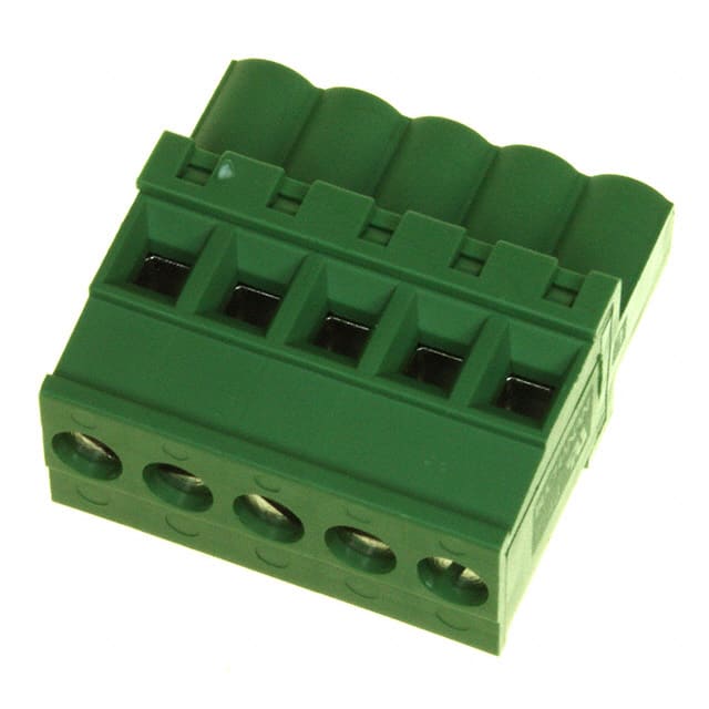 284040-5 TE Connectivity AMP Connectors                                                                    TERM BLOCK PLUG 5POS 270DEG 5MM