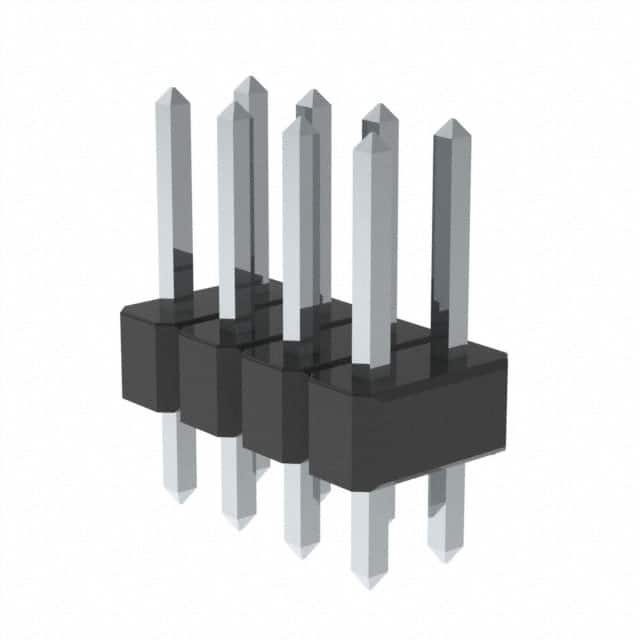 PEC04DAAN Sullins Connector Solutions                                                                    CONN HEADER .100 DUAL STR 8POS