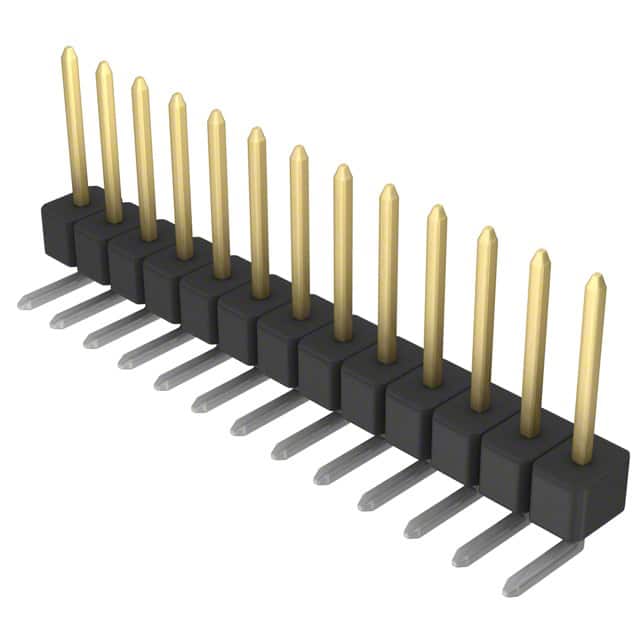PBC13SGAN Sullins Connector Solutions                                                                    CONN HEADER .100 SINGL R/A 13POS