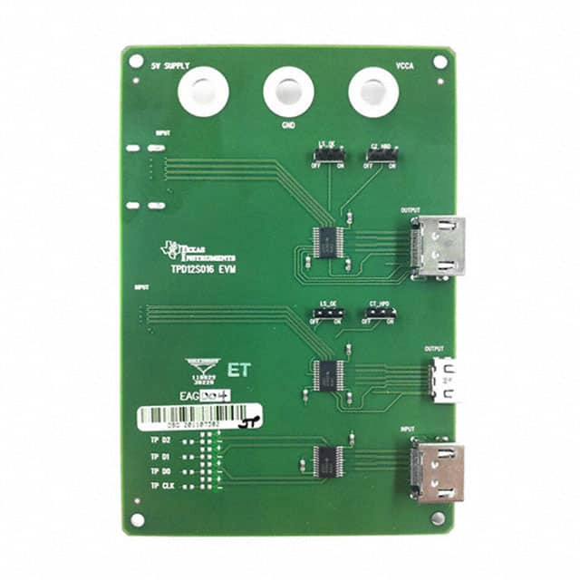 TPD12S016PWREVM Texas Instruments                                                                    EVAL MODULE FOR TPD12S016