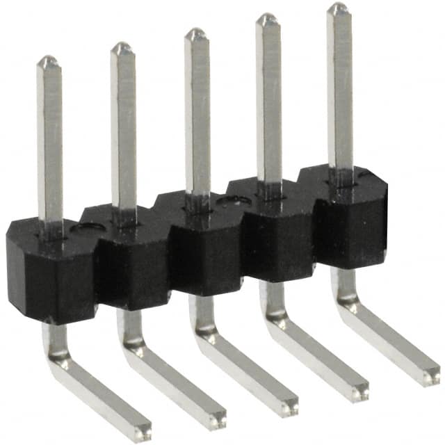 PEC05SBBN Sullins Connector Solutions                                                                    CONN HEADER .100 SINGL R/A 5POS