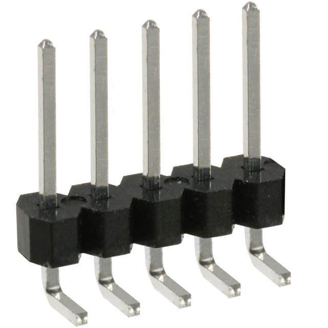 PEC05SGAN Sullins Connector Solutions                                                                    CONN HEADER .100 SINGL R/A 5POS