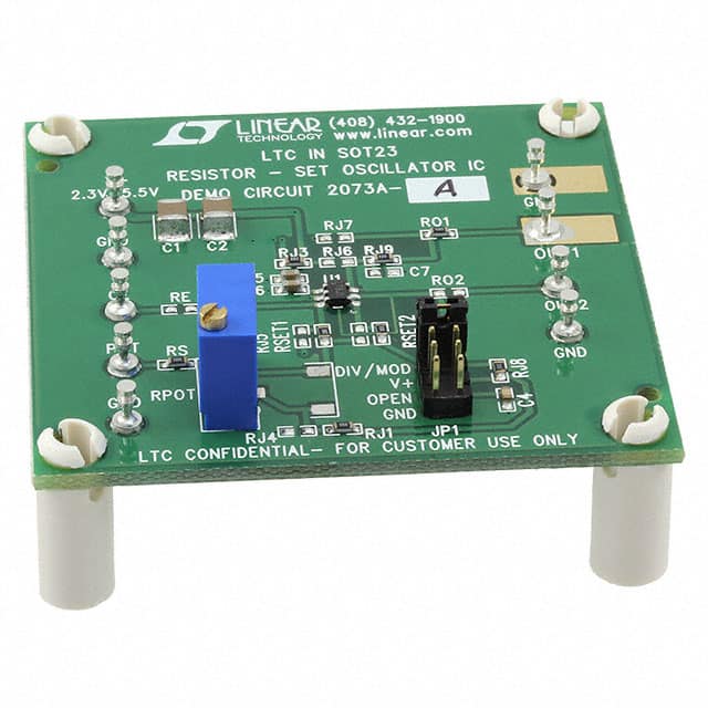 DC2073A-A Linear Technology/Analog Devices                                                                    EVAL BOARD SILICON OSC