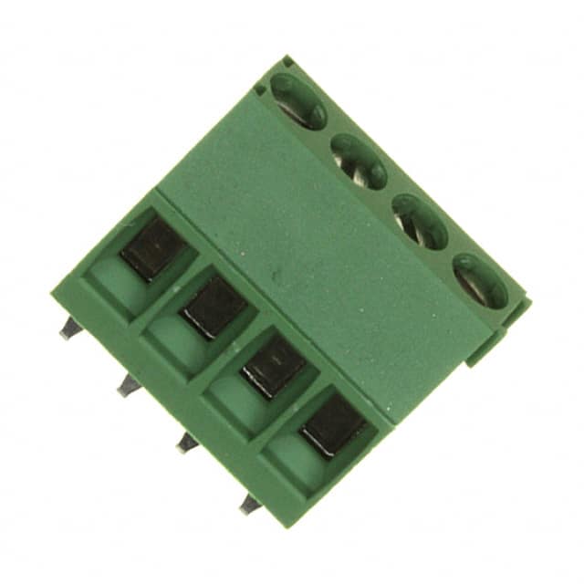 284391-4 TE Connectivity AMP Connectors                                                                    TERM BLOCK 4POS SIDE ENT 3.5MM