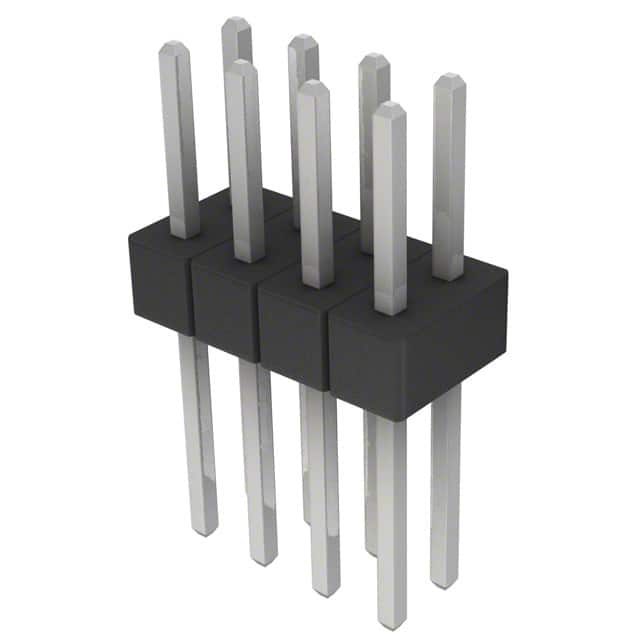 PEC04DACN Sullins Connector Solutions                                                                    CONN HEADER .100 DUAL STR 8POS