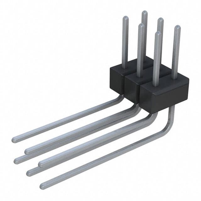 PEC03DBEN Sullins Connector Solutions                                                                    CONN HEADER .100 DUAL R/A 6POS