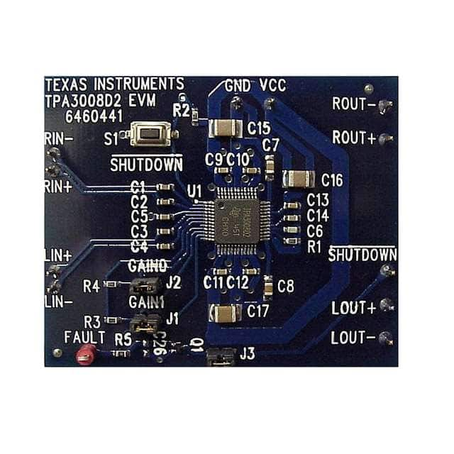 TPA3008D2EVM Texas Instruments                                                                    EVAL MODULE FOR TPA3008D2