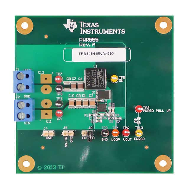 TPS54541EVM-555 Texas Instruments                                                                    EVAL MOD DC-DC CONV