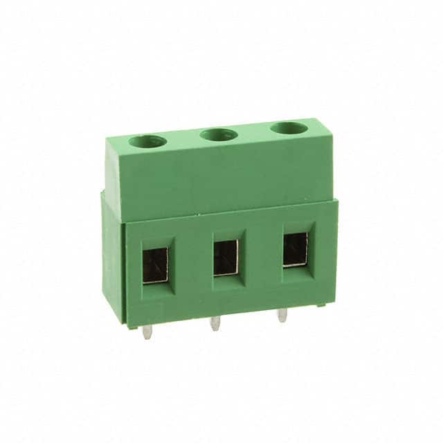 282860-3 TE Connectivity AMP Connectors                                                                    TERM BLOCK RCPT 3POS VERT 7.5MM