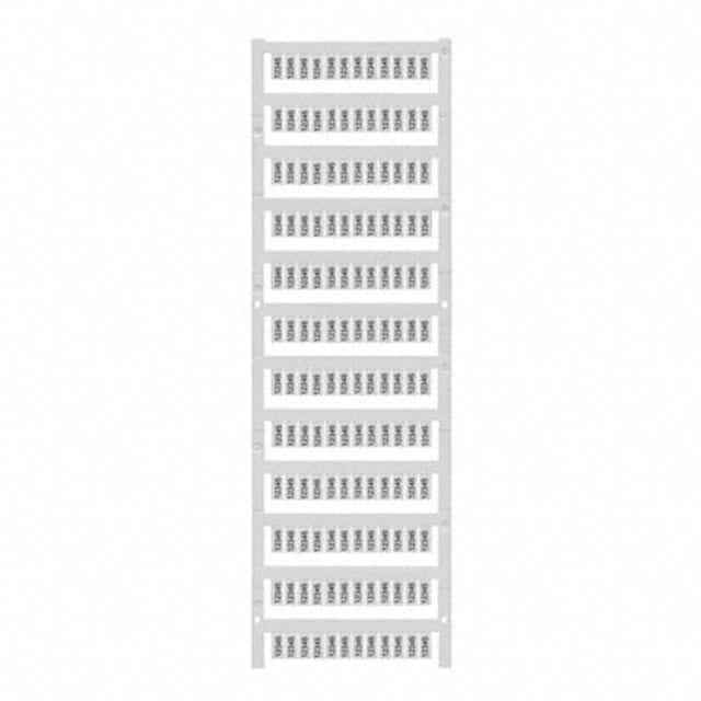 1635010000 Weidmuller                                                                    TERMINAL MARKER WS 10/5 MC SPC