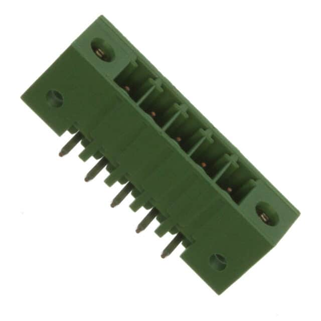 284539-5 TE Connectivity AMP Connectors                                                                    TERM BLOCK HDR 5POS 90DEG 3.5MM