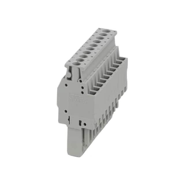 3045499 Phoenix Contact                                                                    TERM BLOCK PLUG 10POS 90DEG