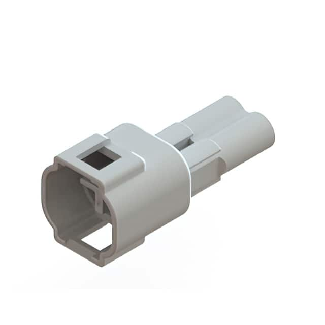 572-002-000-100 EDAC Inc.                                                                    W TO W 2 PIN PLUG (WHITE)