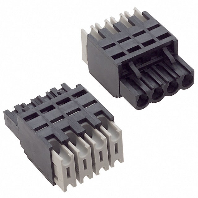 1759410000 Weidmuller                                                                    TERM BLOCK PLUG 4POS STR 5.08MM