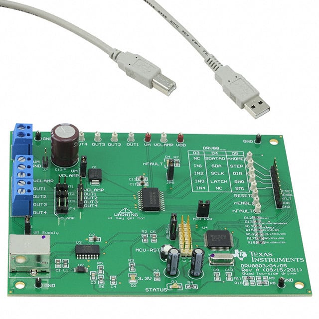 DRV8804EVM Texas Instruments                                                                    EVAL MODULE FOR DRV8804