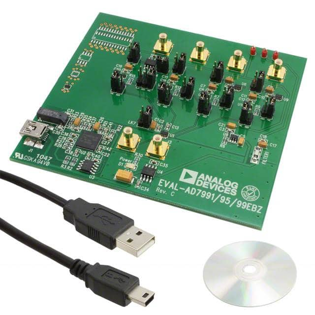 EVAL-AD7991EBZ Analog Devices Inc.                                                                    BOARD EVAL FOR AD7991