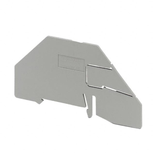 2714145 Phoenix Contact                                                                    PARTITION PLATE GRAY