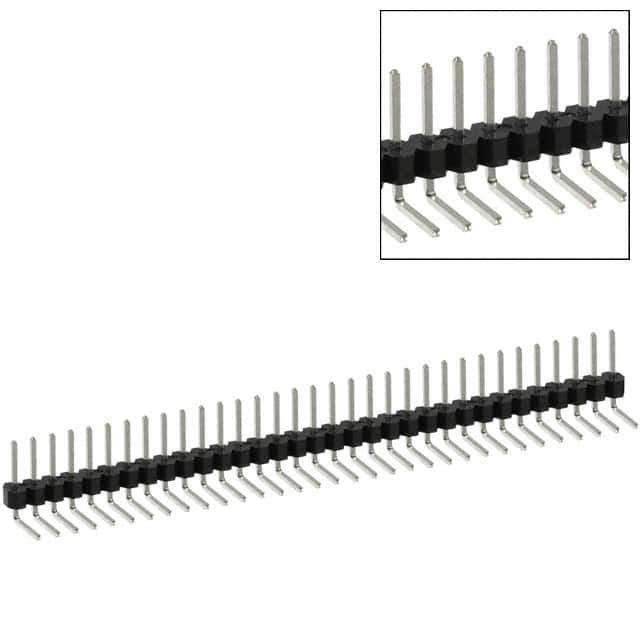 PEC33SBBN Sullins Connector Solutions                                                                    CONN HEADER .100 SINGL R/A 33POS