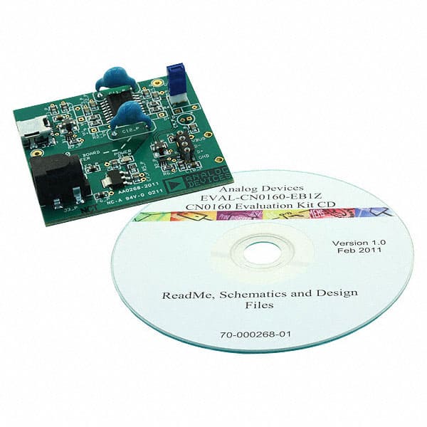 EVAL-CN0160-EB1Z Analog Devices Inc.                                                                    EVAL CIRCUIT BOARD USB