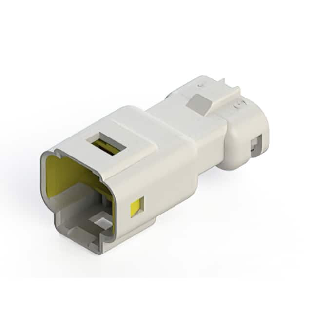 560-003-000-111 EDAC Inc.                                                                    W TO W 3 PIN PLUG (WHITE)