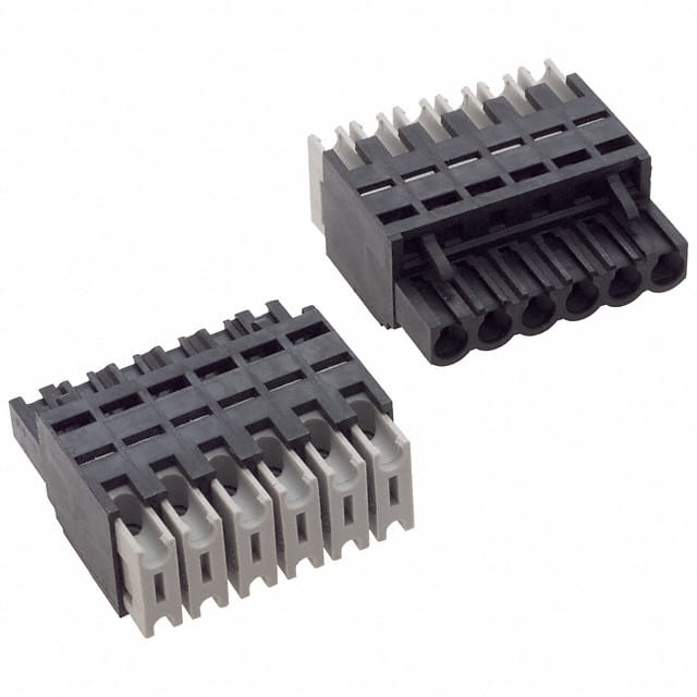 1759430000 Weidmuller                                                                    TERM BLOCK PLUG 6POS STR 5.08MM