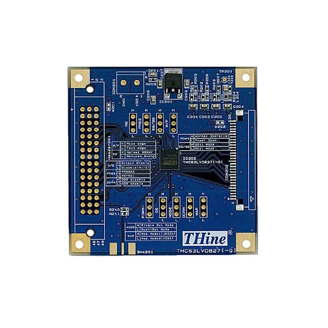 THEVA827 CEL                                                                    EVAL BOARD FOR THC63LVD827