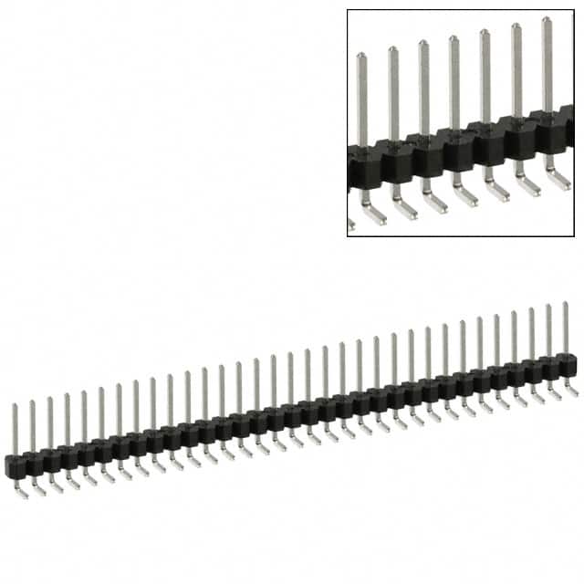 PEC33SGAN Sullins Connector Solutions                                                                    CONN HEADER .100 SINGL R/A 33POS