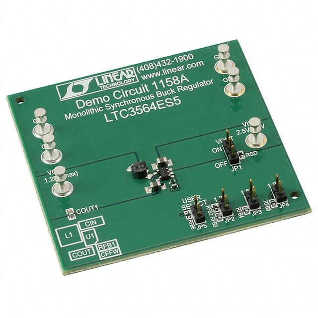 DC1158A Linear Technology/Analog Devices                                                                    BOARD EVAL FOR LTC3564ES5