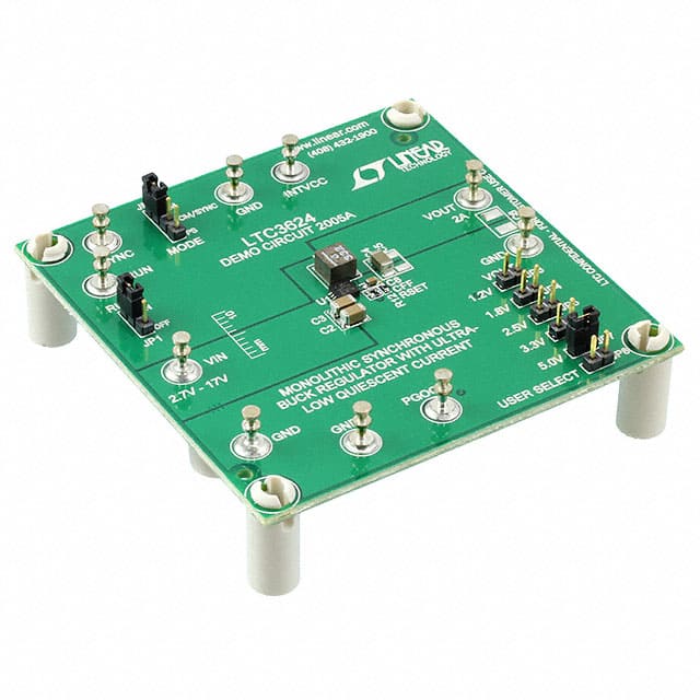 DC2005A Linear Technology/Analog Devices                                                                    BOARD EVAL FOR LTC3624EDD