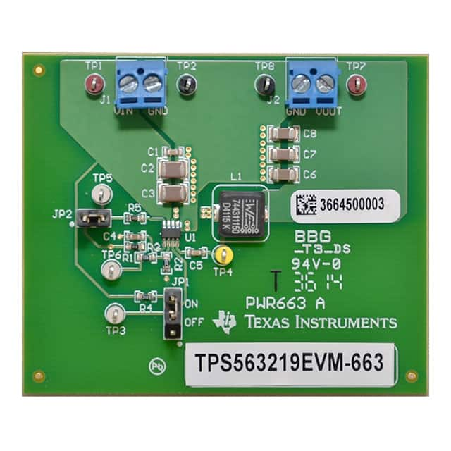 TPS563219EVM-663 Texas Instruments                                                                    EVAL BOARD FOR TPS563219