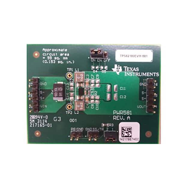 TPS62180EVM-581 Texas Instruments                                                                    EVAL BOARD FOR TPS62180