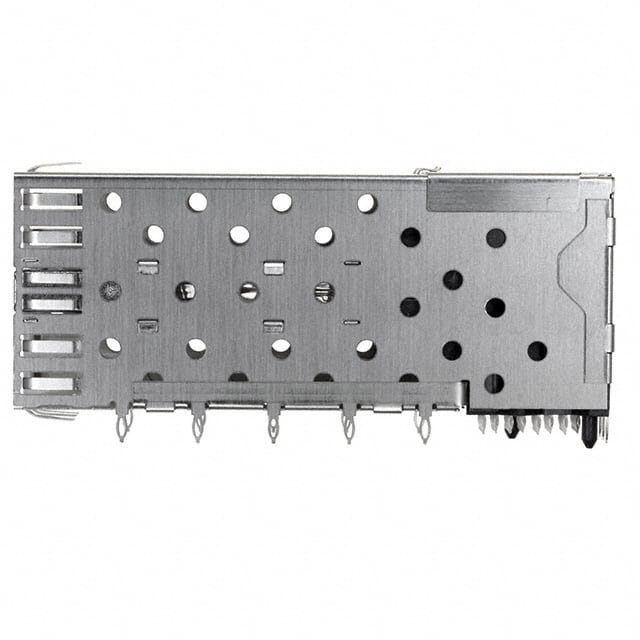 75640-0001 Molex, LLC                                                                    CONN SFP CAGE 2X1 W/LIGHT PIPE