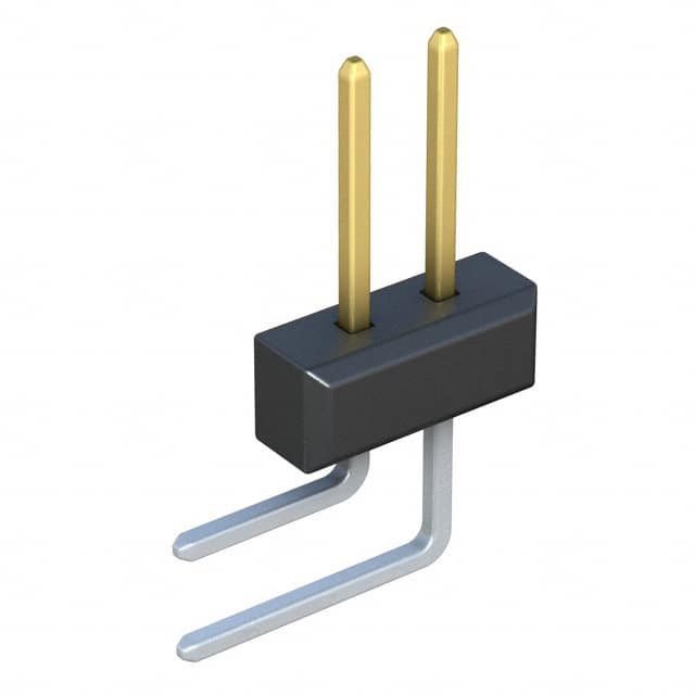 PBC01DBAN Sullins Connector Solutions                                                                    CONN HEADER .100 DUAL R/A 2POS