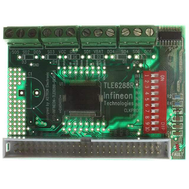DEMOBOARD TLE 6288R Infineon Technologies                                                                    BOARD DEMO FOR TLE 6288R