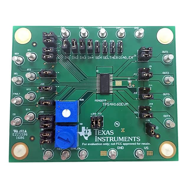TPS4H160EVM Texas Instruments                                                                    EVALUATION MODULE