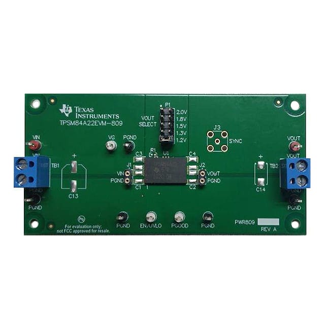 TPSM84A21EVM-808 Texas Instruments                                                                    EVAL BOARD FOR TPSM84A21