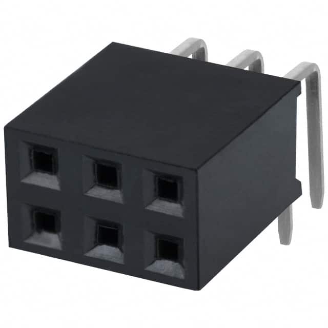 PPTC032LJBN Sullins Connector Solutions                                                                    CONN FEMALE 6POS DL .1