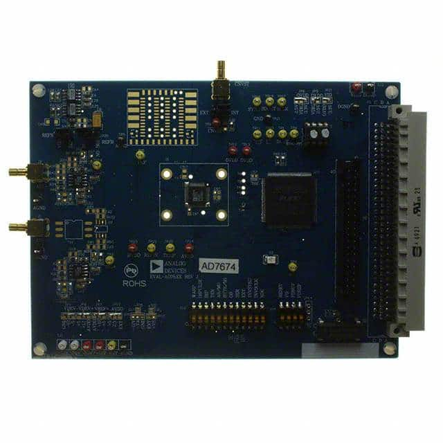 EVAL-AD7674CBZ Analog Devices Inc.                                                                    BOARD EVALUATION FOR AD7674