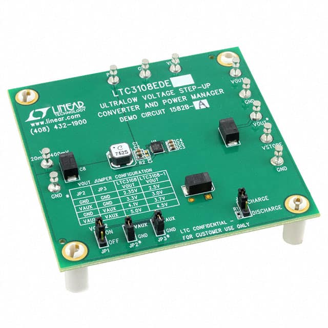 DC1582B-A Linear Technology/Analog Devices                                                                    EVAL BOARD BOOST/LDO LTC3108