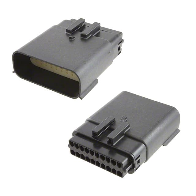 33482-2001 Molex, LLC                                                                    CONN PLUG 20POS DUAL BLACK