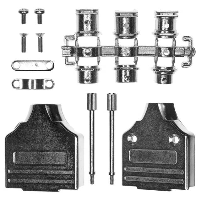 952-015-030R121 NorComp Inc.                                                                    BACKSHELL 15POS STRGHT DIECAST