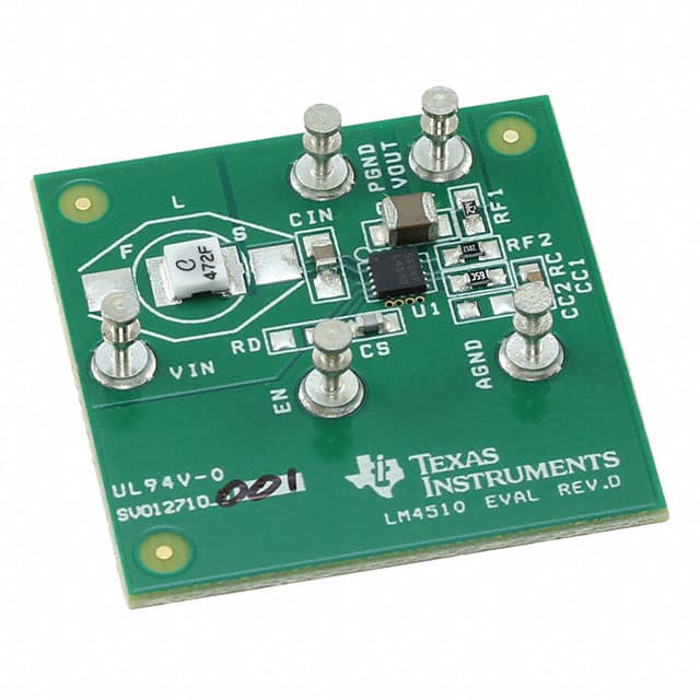 LM4510SDEV/NOPB Texas Instruments                                                                    KIT EVAL STEPUP DC/DC FOR LM4510