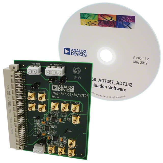 EVAL-AD7352EDZ Analog Devices Inc.                                                                    BOARD EVAL AD7352