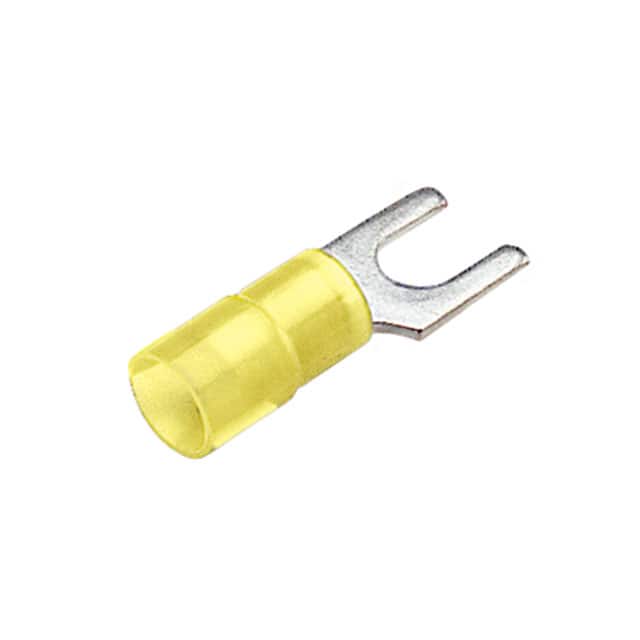 PN10-6F-2K Panduit Corp                                                                    CONN SPADE TERM 10-12AWG #6 YEL