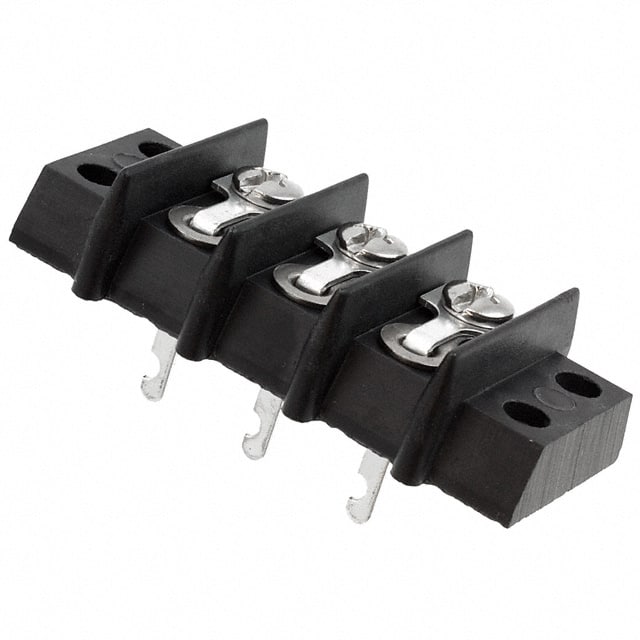 3-142-Y Cinch Connectivity Solutions                                                                    CONN BARRIER STRIP 3CIRC 0.563