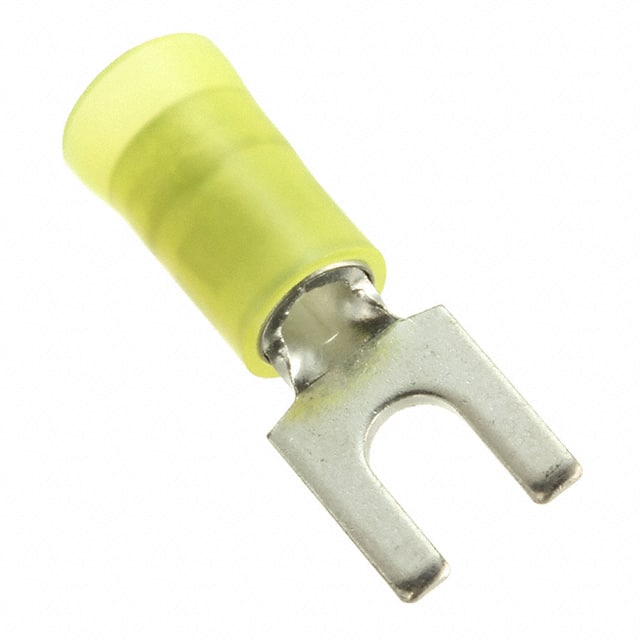 PN10-8F-2K Panduit Corp                                                                    CONN SPADE TERM 10-12AWG #8 YEL