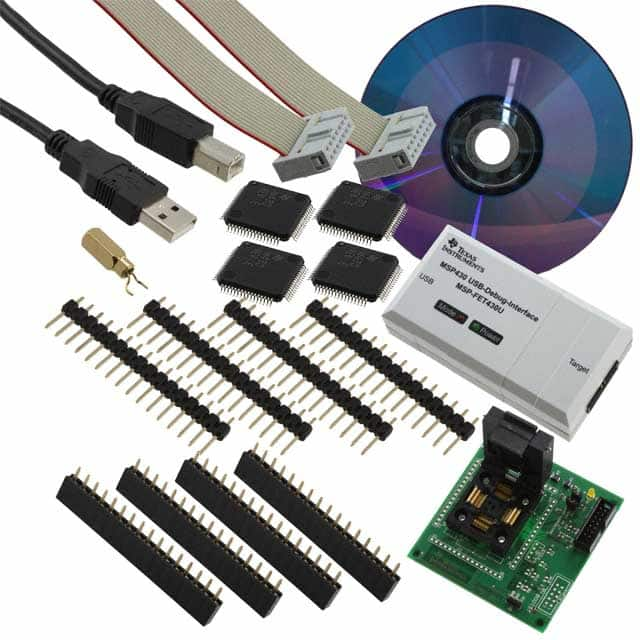 MSP-FET430U64 Texas Instruments                                                                    KIT MSP 430/PROGRAMMER 64PIN